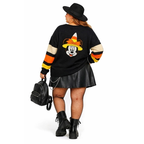 torrid Sweaters - TORRID Disney Halloween Minnie Mouse Cardigan Sweater